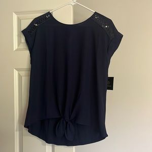 New with tags navy top